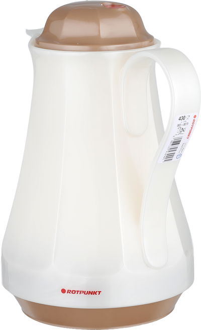 ترمس روتبونكت 430، 1 لتر، حافظة داخلية زجاج، هيكل خارجي بلاستيك - بني ذهبي product image 2