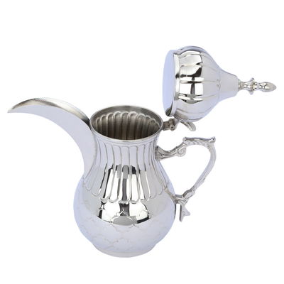 Alsaif Gallery Dallah Tarahib 2 Steel, 1 Liter - Silver product image 3