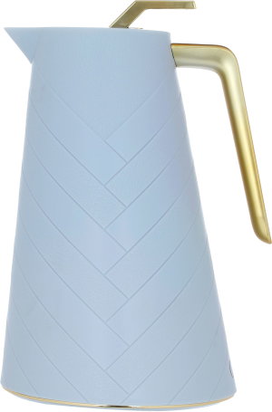 Glory Thermos, 1.5 liters, glass inner container, plastic outer shell - light cyan product image 2