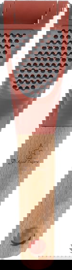 هراس ثوم استيل بلاستيك السيف غاليري، 17×4 سم، يد خشب - طوبي product image 2