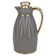 Al Saif Gallery Isle Thermos Set, 1/1.3 Liter Inner Container, Outer Container, 2 Pieces - Golden Gray product image 4