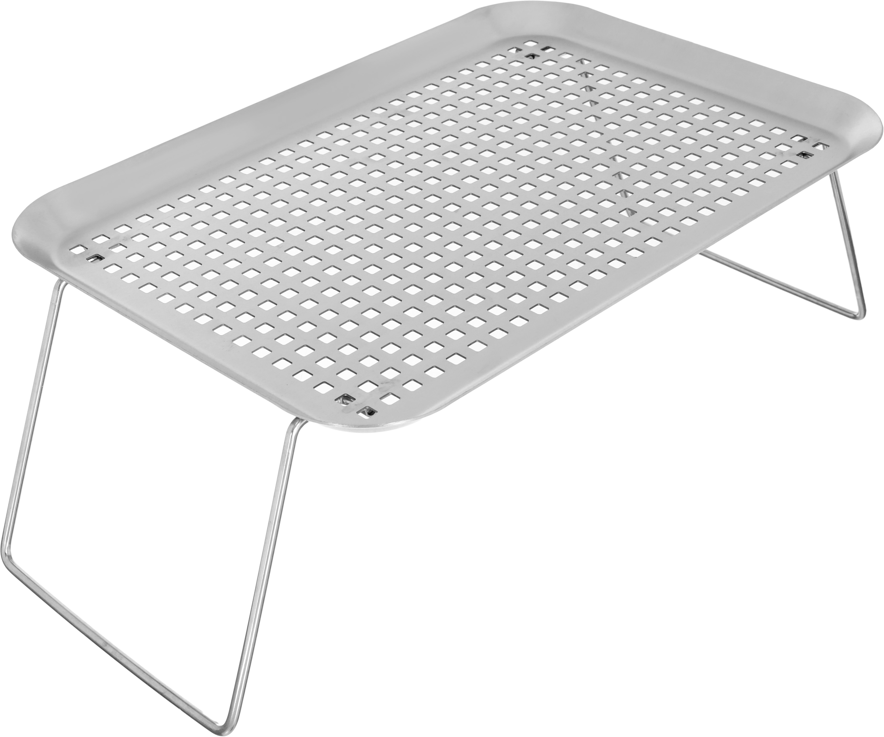 Barq Al Haya Al Saif Gallery Bialat Iron Drying Chair, 25.5 x 36.7 cm, Rectangle - Gray product image 1