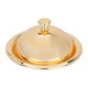 Al Saif Gallery Steel Date, Engraved with Cover - Gold product image 1