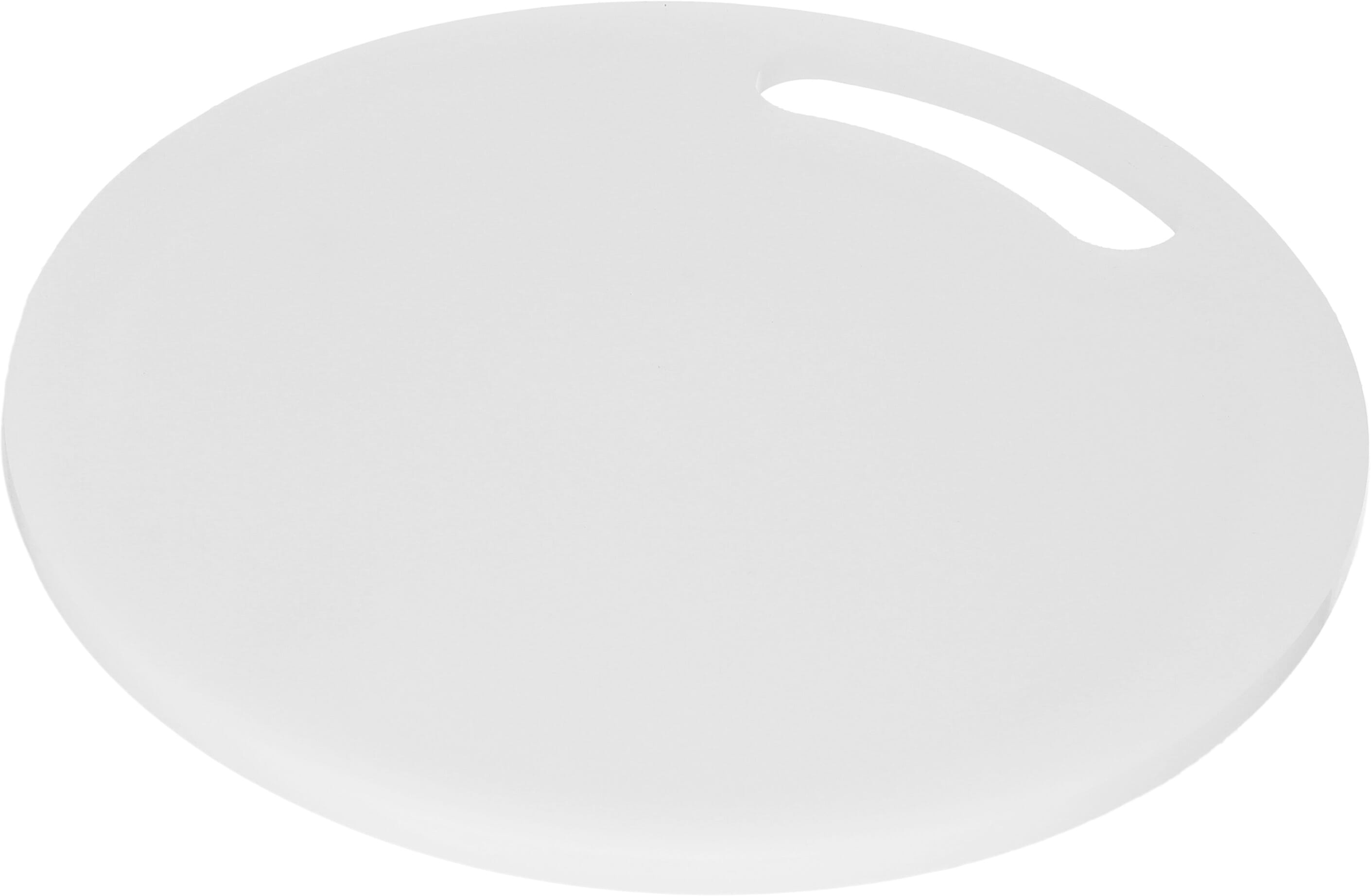 Al Saif Gallery Plastic Cutting Board, 30x30x1, Round, Large - White product image 2