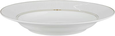 طقم تقديم سفرة بورسلان السيف غاليري، 86 قطعة - أبيض فضي product image 8