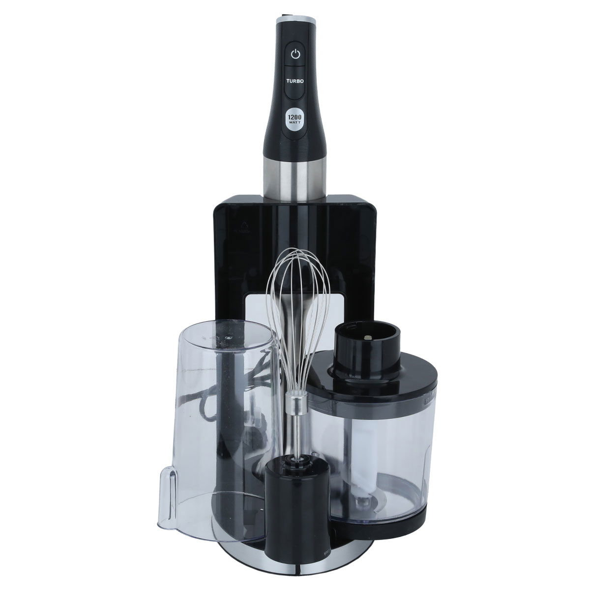 خلاط يدوي كهربائي إديسون، 500-600 مل، 1200 واط - اسود product image