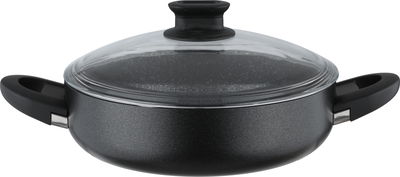 مقلاة جرانيت كوركماز، 4.5 لتر، 28x7.5 سم - اسود product image 1