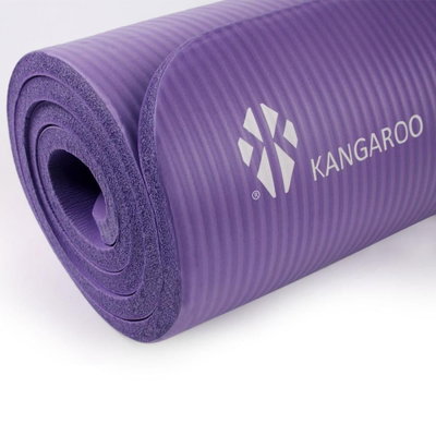Kangaroo 1110001 Exercise Mat, 1.5 cm, Hanging Bag - Purple product image 4