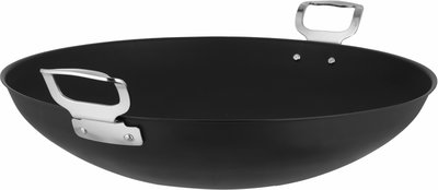مقلاة تيفلون السيف بلص، 42 سم، عميقة، يدين استيل - اسود product image 3