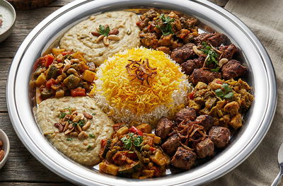 تبسي استيل السيف غاليري، 35 سم، دائري - فضي product image 2