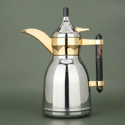 Alsaif Gallery Tamim Thermos, 0.35 L, Steel Inner Container, Steel Outer Body - Silver product image 1