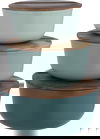 طقم علب تخزين وتنظيم بلاستيك السيف غاليري، 1.2 / 2 / 0.65 لتر، 3 قطع - متعدد الألوان product image 1