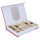 Al Saif Gallery steel spoon set, 24 pieces, engraved - silver product image 1