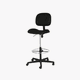 كرسي بار مودرن معدن، 115×45×60 سم، قاعدة قماش - اسود product image 3
