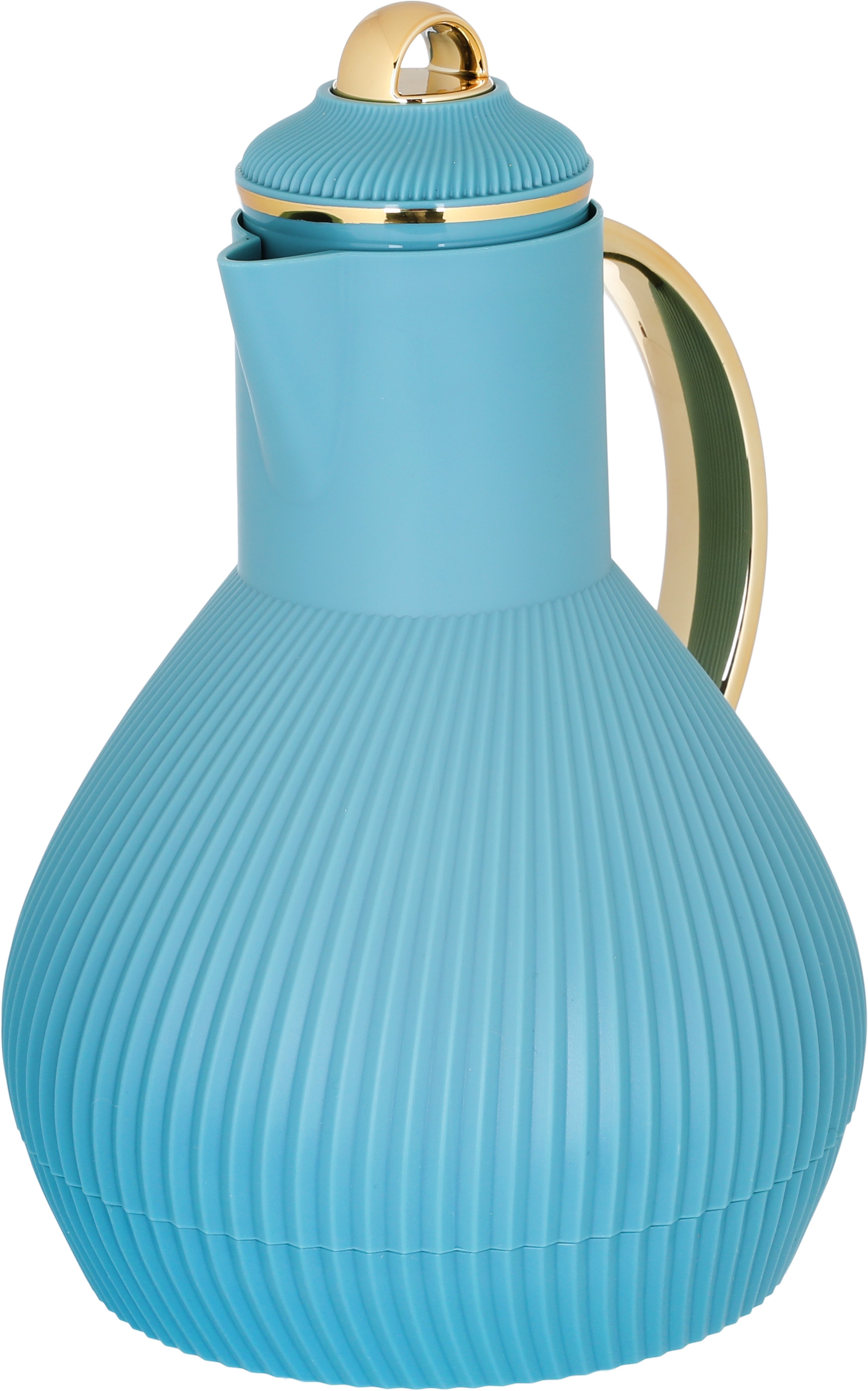 Al Saif Gallery Alia thermos, 1 liter, thermal glass inner container, plastic outer shell - turquoise product image 2