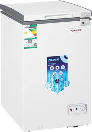 Nadco Nc155Wf Horizontal Defrost Freezer, 99 Liters, 3.5 Cubic Feet - White product image 2