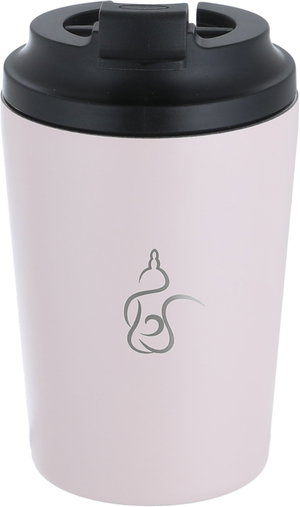 Al Saif Gallery Stainless Steel Vacuum Insulated Mug, 240 ml, 8 oz - Light Pink product image 2