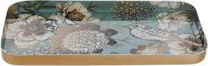 Al Saif Gallery Steel Serving Tray, 37X19X2.5 Cm - Gold product image
