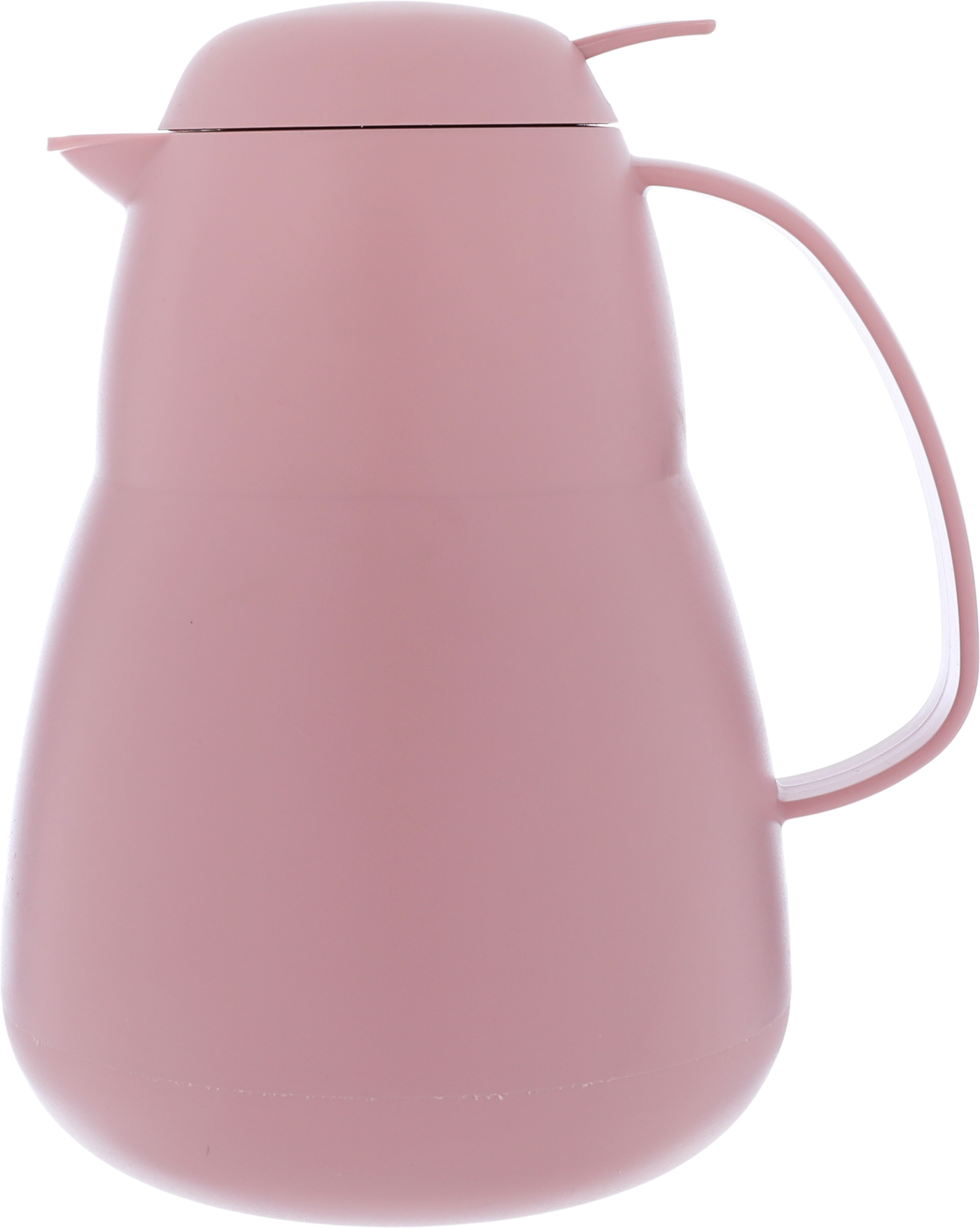 Helios glass thermos, 1 liter, plastic outer shell - dark pink product image 1