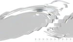 Alsaif Gallery Steel Tofry Set, 3 Pieces - Silver product image 2