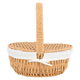 Al Saif Gallery Wicker Basket, Round - Brown product image 1
