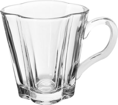 طقم بيالات شاي زجاج ماكس جلاس، 220 مل، 6 قطع - شفاف product image 2