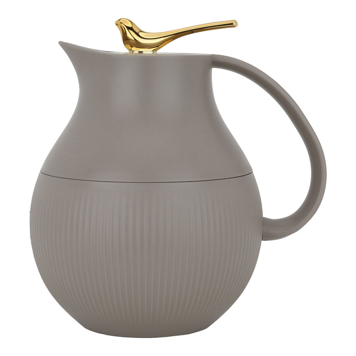 Al Saif Gallery Royal 6 thermos, 950 ml, glass inner container, plastic outer shell - brown product image
