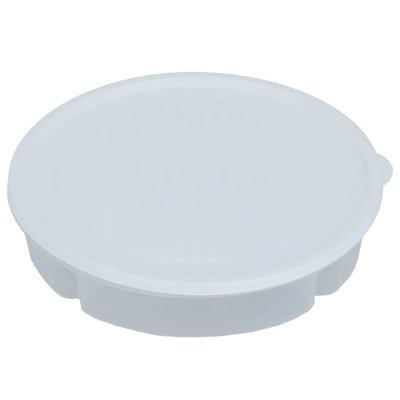 علبة مكسرات بلاستيك السيف غاليري، مقسم 5 خانة، بغطاء، 2000 مل - أبيض product image 2