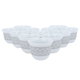 طقم فناجين قهوة عربي سلمي بورسلان السيف غاليري، 12 قطعة - ابيض فضي product image 1