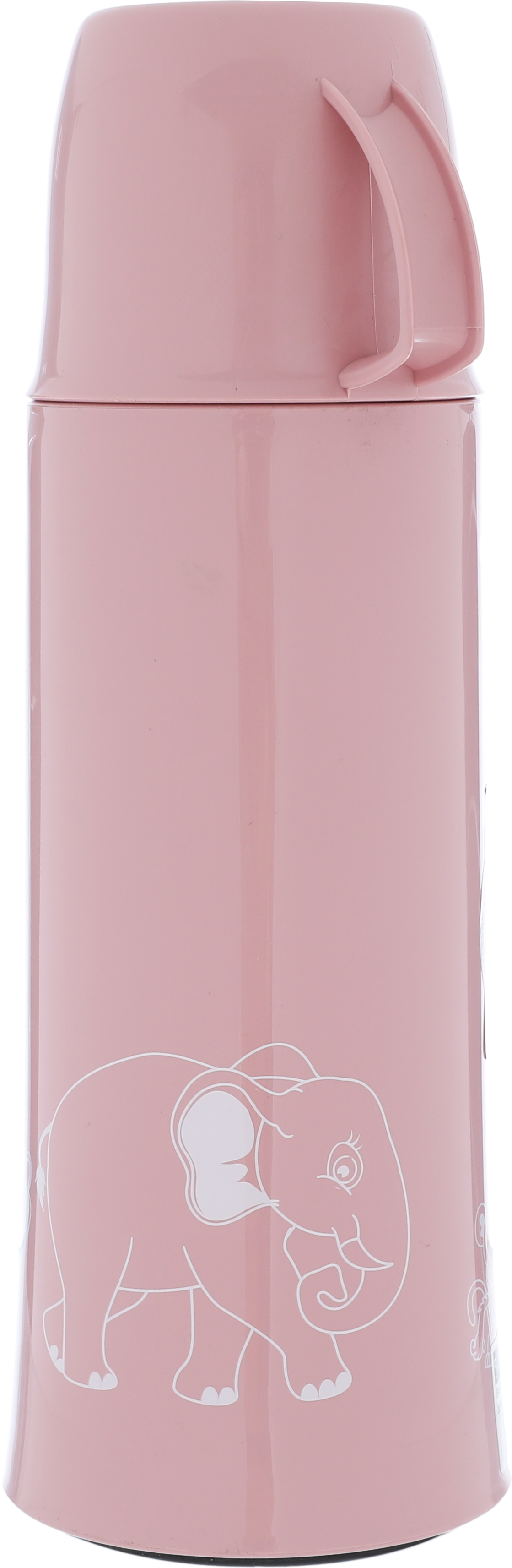 Helios thermos, 0.75 litres, thermal glass inner container, plastic outer shell - light pink product image 2