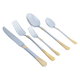 Al Saif Gallery Porcelain Dinner Set, 77 Pieces - White Gold product image 6