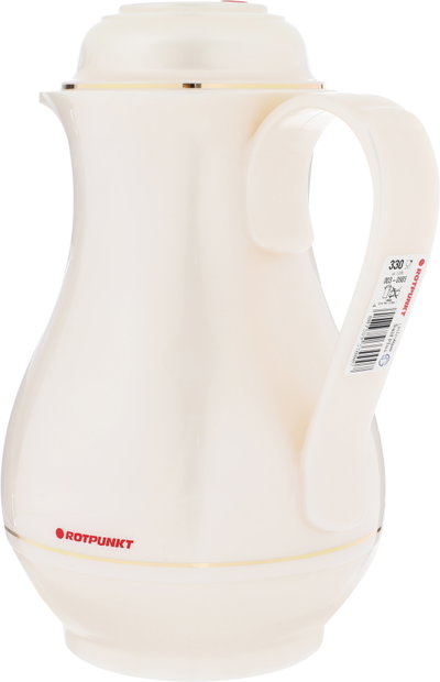 Rotpont thermos, 1 liter, glass inner container, plastic outer shell - pearl product image 3