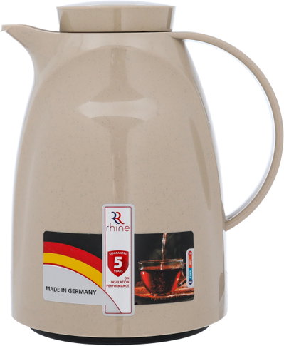 ترمس الراين، 0.6 لتر، حافظة داخلية زجاج حراري - بيج product image 2
