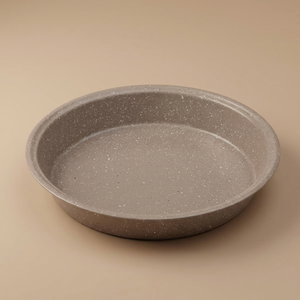 Bake Chef Granite Cake Mold, 24.5 x 4 cm, Round - Brown product image