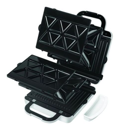 Kenwood Sandwich Maker 3×1, 1300W - White product image 2