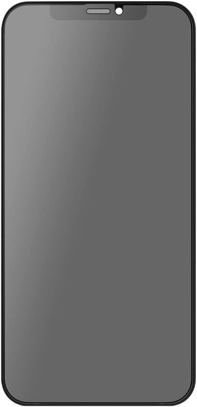 واقي شاشة الزجاج بروميت، ايفون 12، مضاد للبصمات، مانعه للتجسس - شفاف product image 1