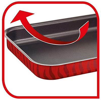 Tefal Oven Tray Set, 3 Pieces - Red product image 6
