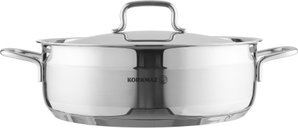 Korkmaz Alpha Stainless Steel Pot, 28 x 9 cm - Silver product image 2