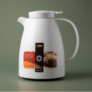 Al Saif Gallery Lima Thermos, 0.35 litres, thermal glass inner container, plastic outer shell - gray product image