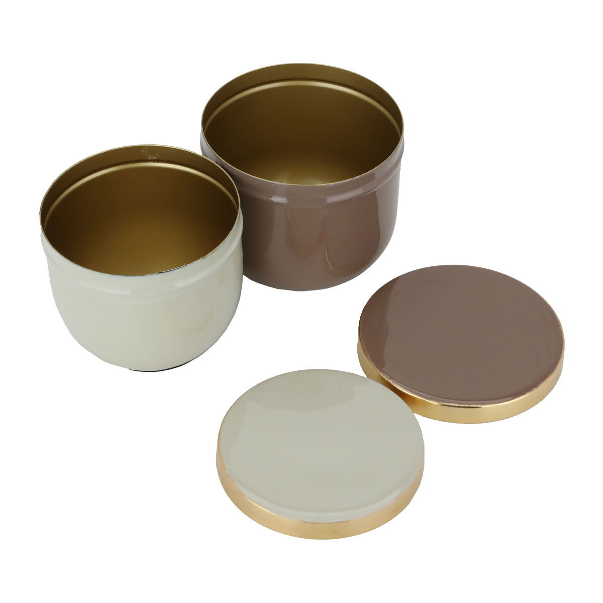 طقم علب بطوفرية استيل السيف غاليري، 3 قطع - ملون product image 4
