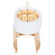 مبخرة استيل السيف غاليري، 7x7x11 سم - فضي / ذهبي product image 2