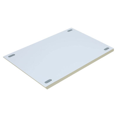 Al Saif Gallery Plastic Cutting Board Set, 1.5 x 25 x 38 cm, 2 Pieces - Light Green product image 2