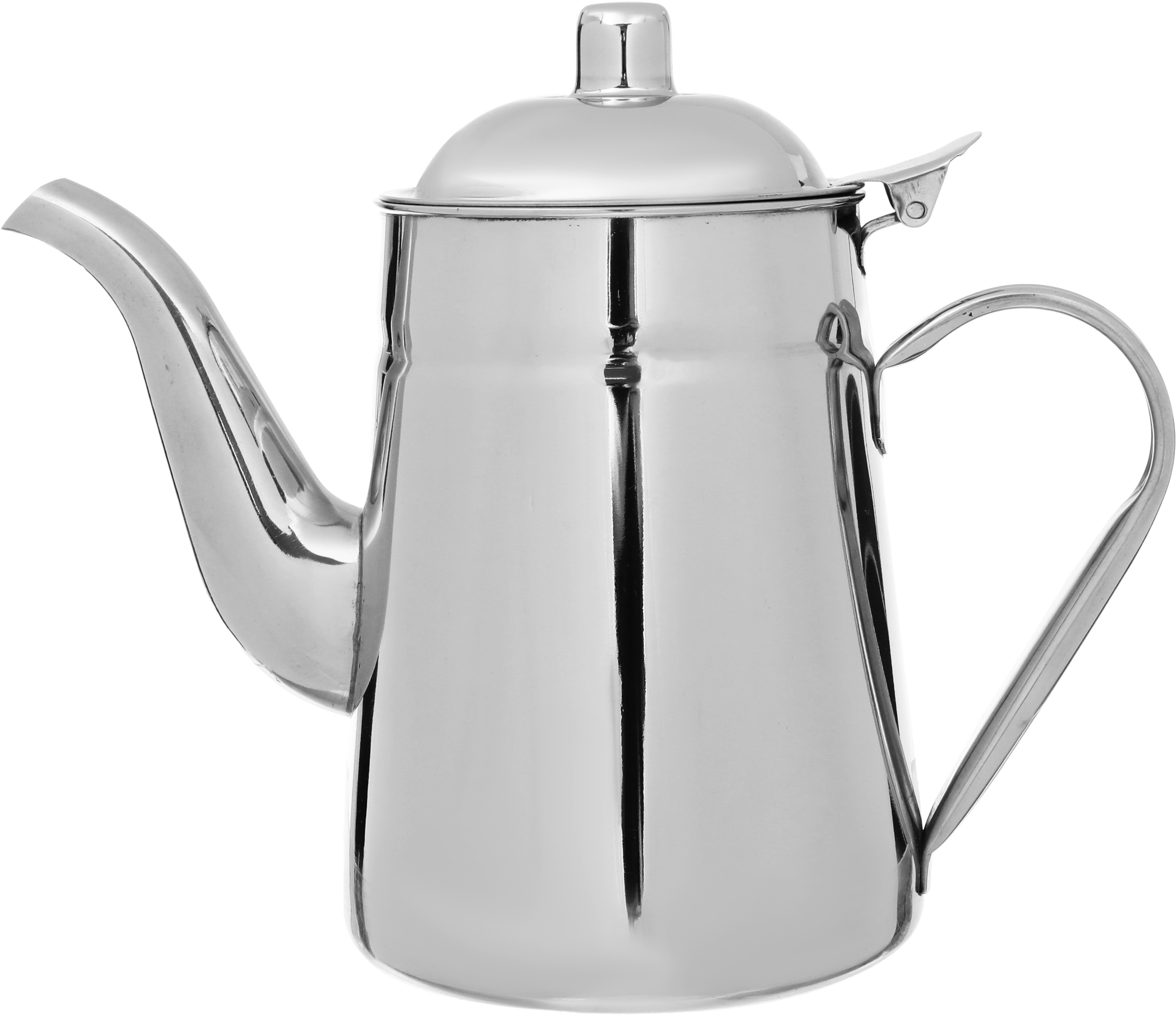 Maxima steel bucket, 2 litres, plain - silver product image 1