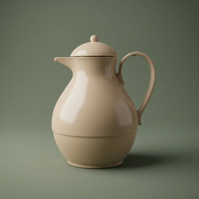 ترمس هيليوز، 1 لتر، حافظة داخلية زجاج حراري - بيج product image 1