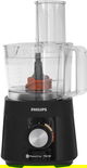 Philips Food Processor, 750 Watt, 1.5 Liter, 2 Speeds, 4 Functions, 6 Pieces - Black product image 1