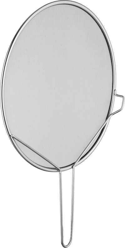 غطاء مانع طرطشة استيل السيف غاليري، 30 سم، دائري، مسكة يد - فضي product image 2