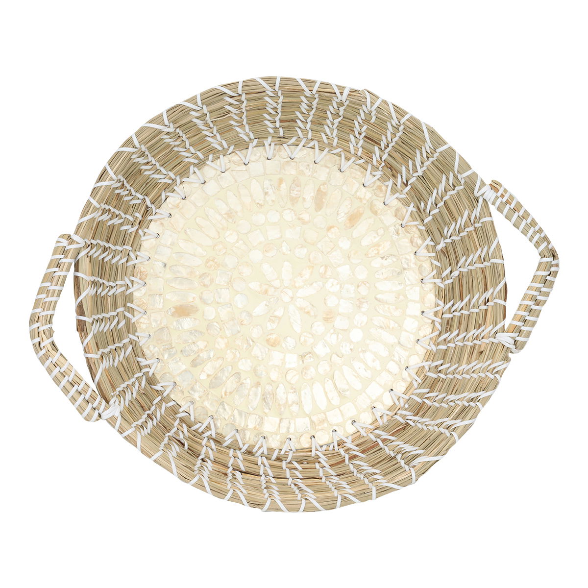 Tofaria Al Saif Gallery Wicker Toufia, Round - Beige product image 2