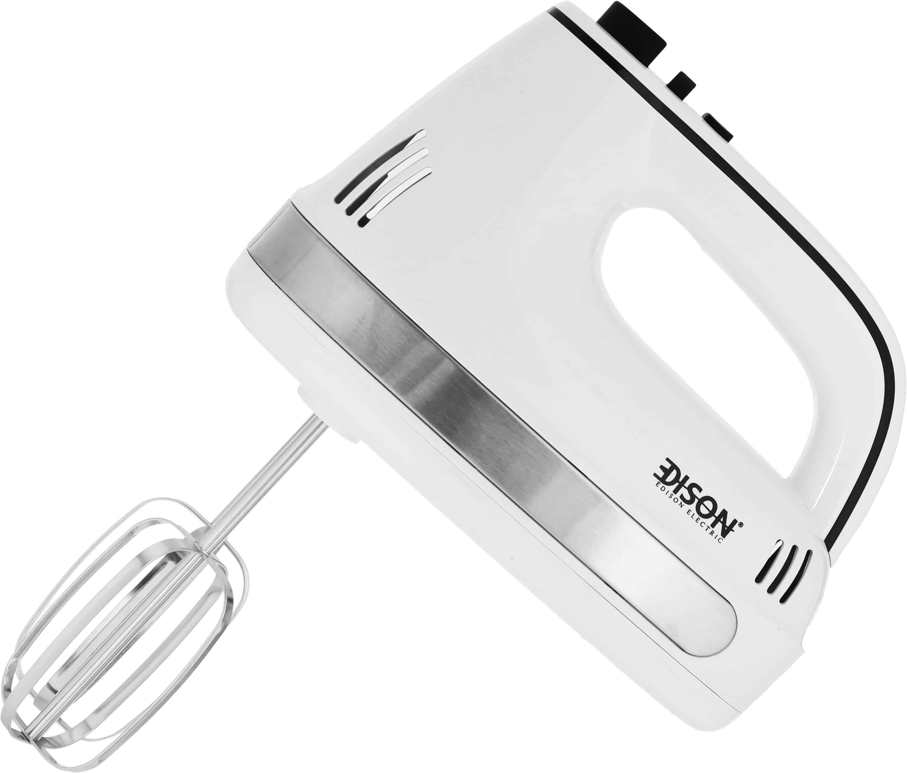 مضرب بيض كهربائي إديسون، 200 واط، 5 سرعات - أبيض product image 3
