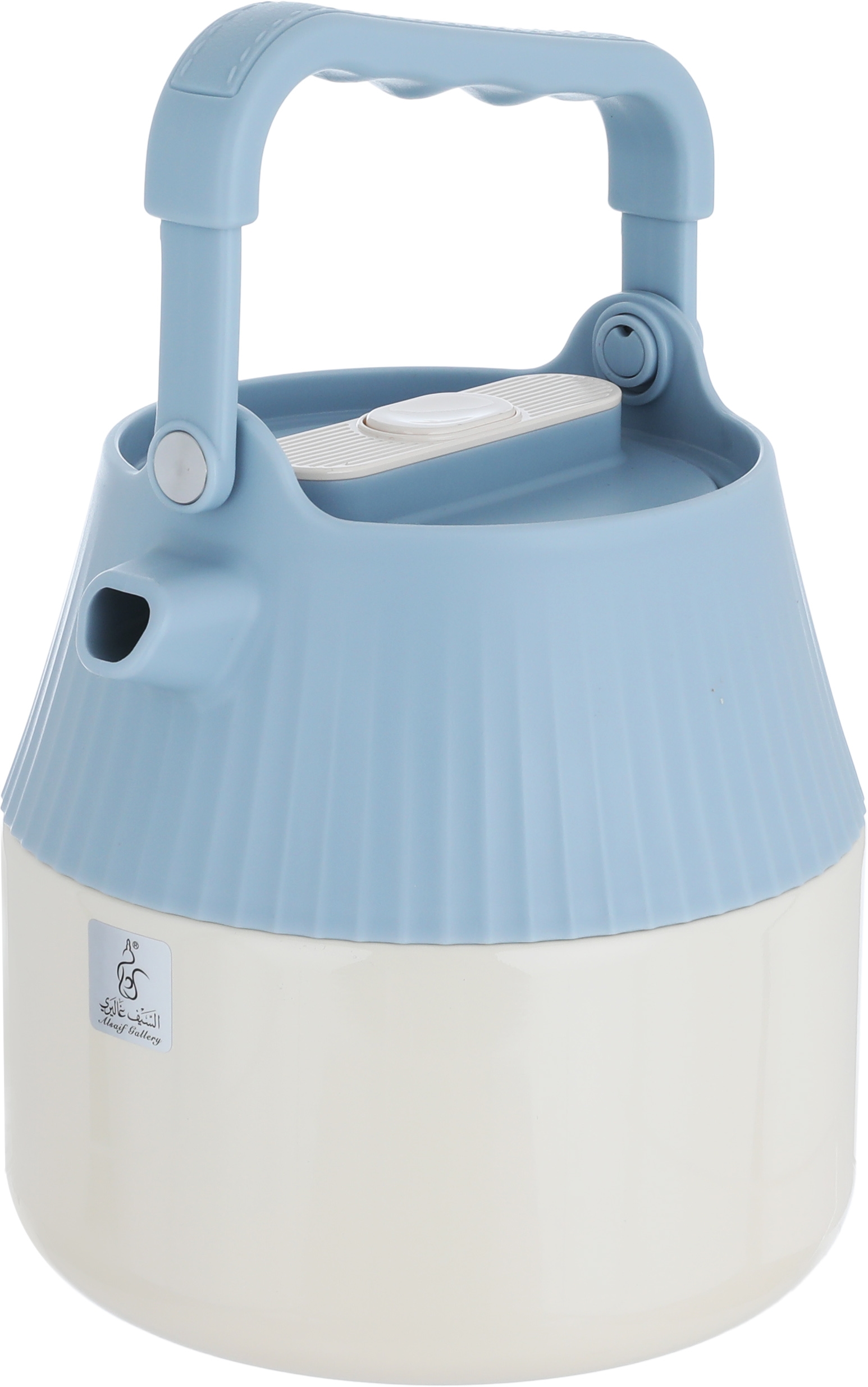 Reema Steel Al Saif Gallery Thermos, 1 liter - Sky Blue Beige product image 3