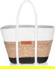 Al Saif Gallery wicker thermos bag, 50 x 30 cm - white product image 1